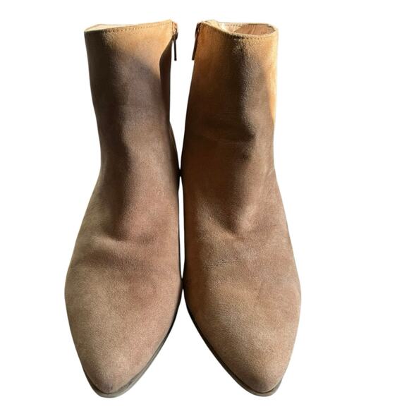 Wild Fable Ankle‎ Boots Size 10 | Suede Block Heel | Chic & Versatile Style EUC - Picture 2 of 10